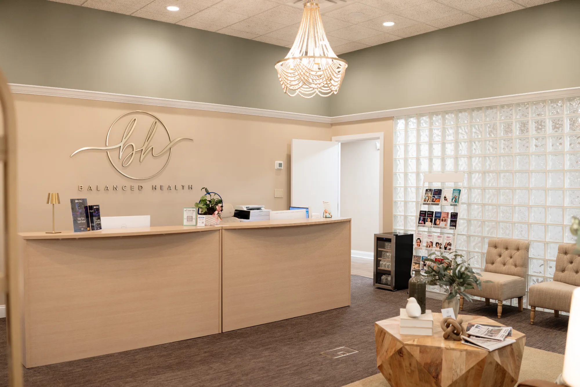 Patient and provider talking at Balanced Health Wellness Center in Hammonton, NJ